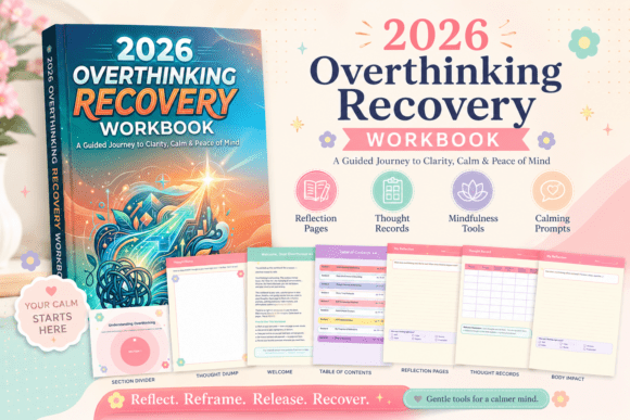 Download 2026 Overthinking Recovery Workbook - Thin Collection