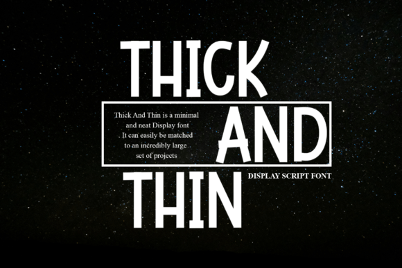 Download Thick and Thin - Thin Collection